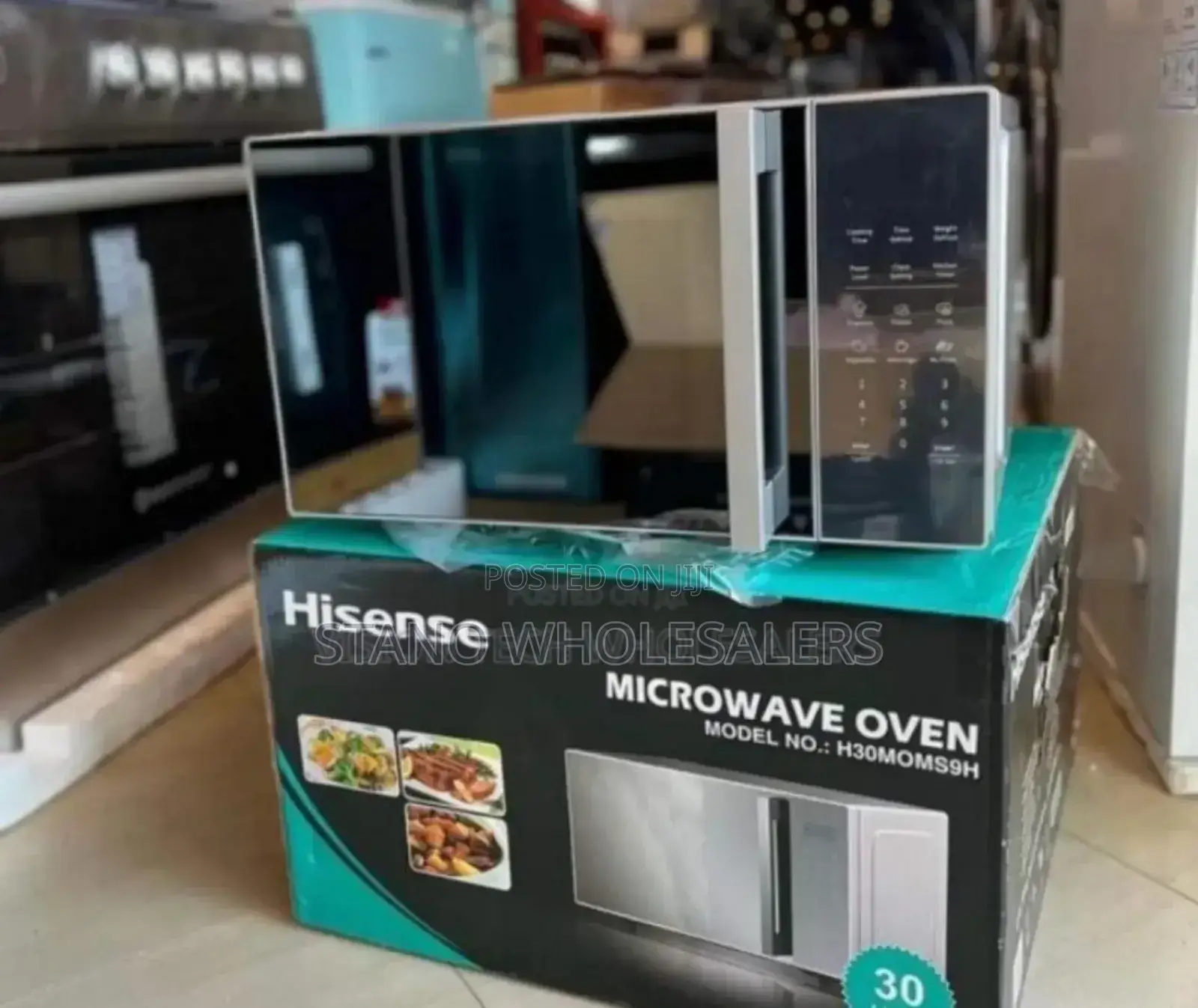 Colour Black - Hisense 30l Microwave