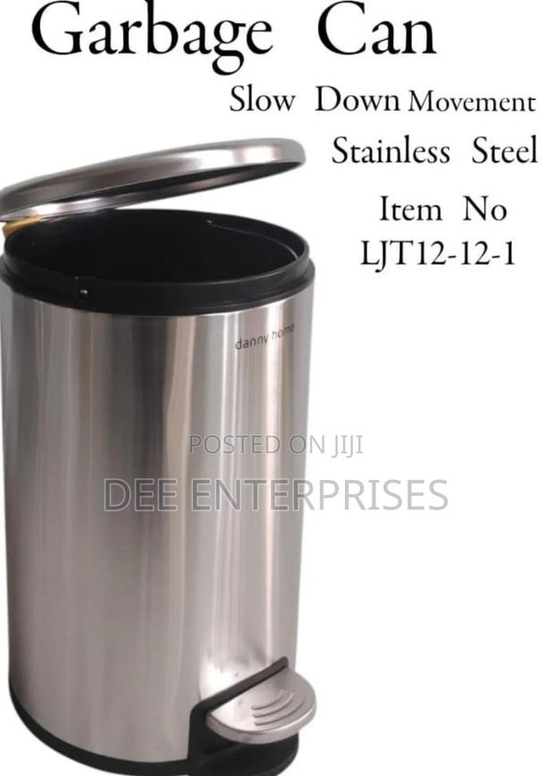 Redberry Stainless Steel 12l Waste Bin - main view