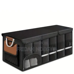 *Heavy Duty Car Boot/Trunk Organizer With Mutliple Compartment