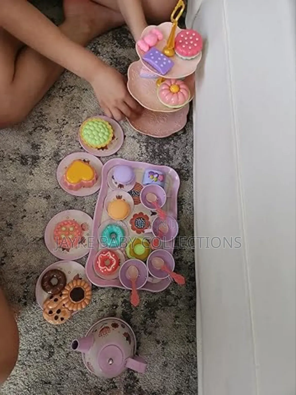  Unicorn Tin Tea Set for Kids – Pretend Play Toy