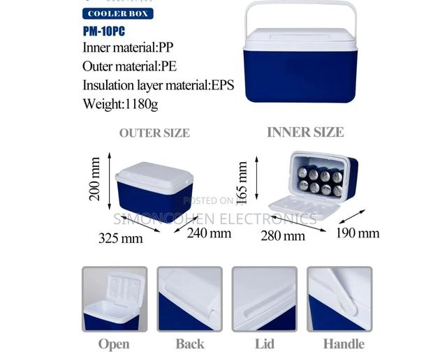 10l Cooler Box - main view