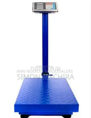 Colour Blue 500kgs Platform Scale