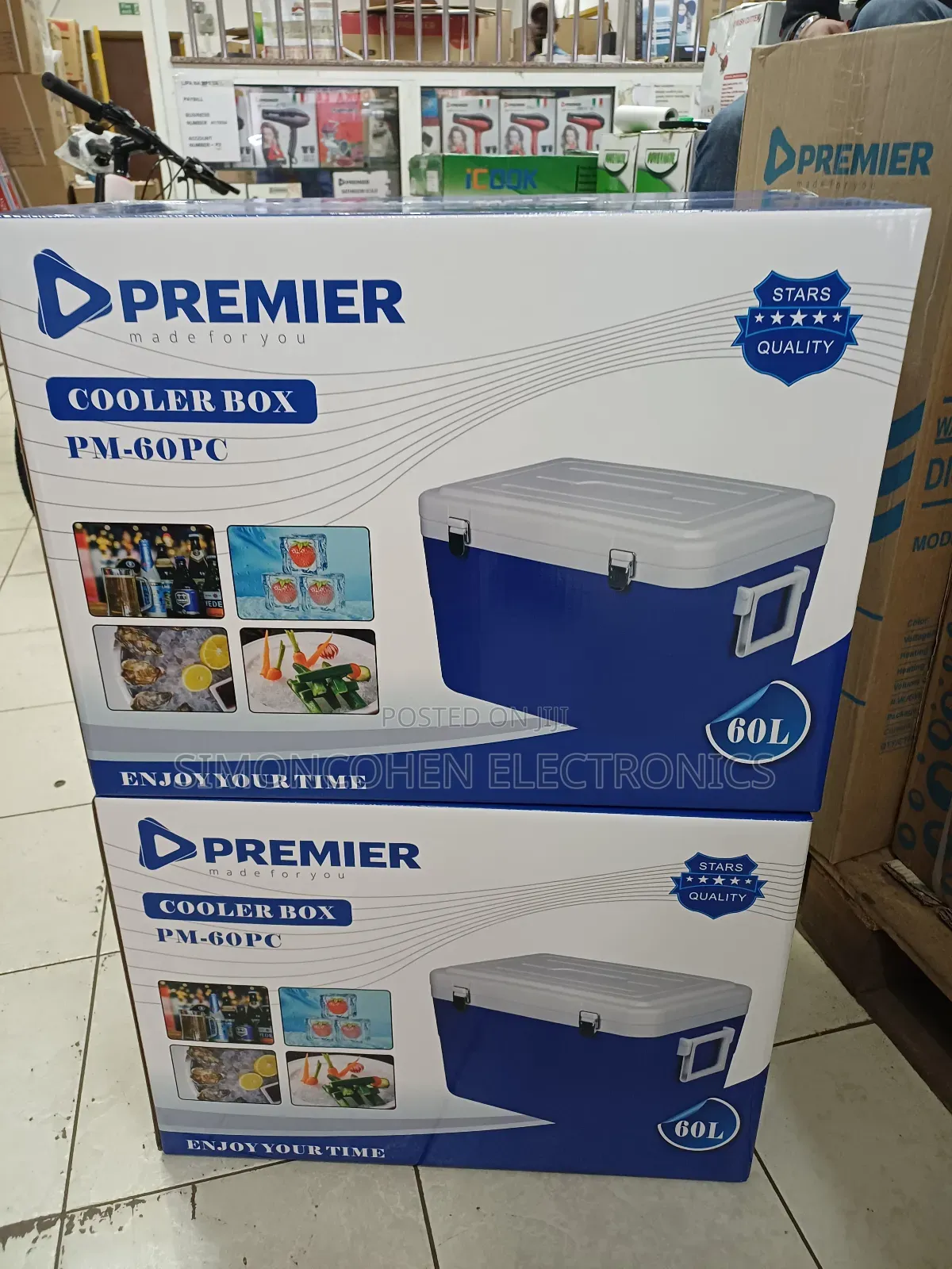 100l Premier Cooler Box
