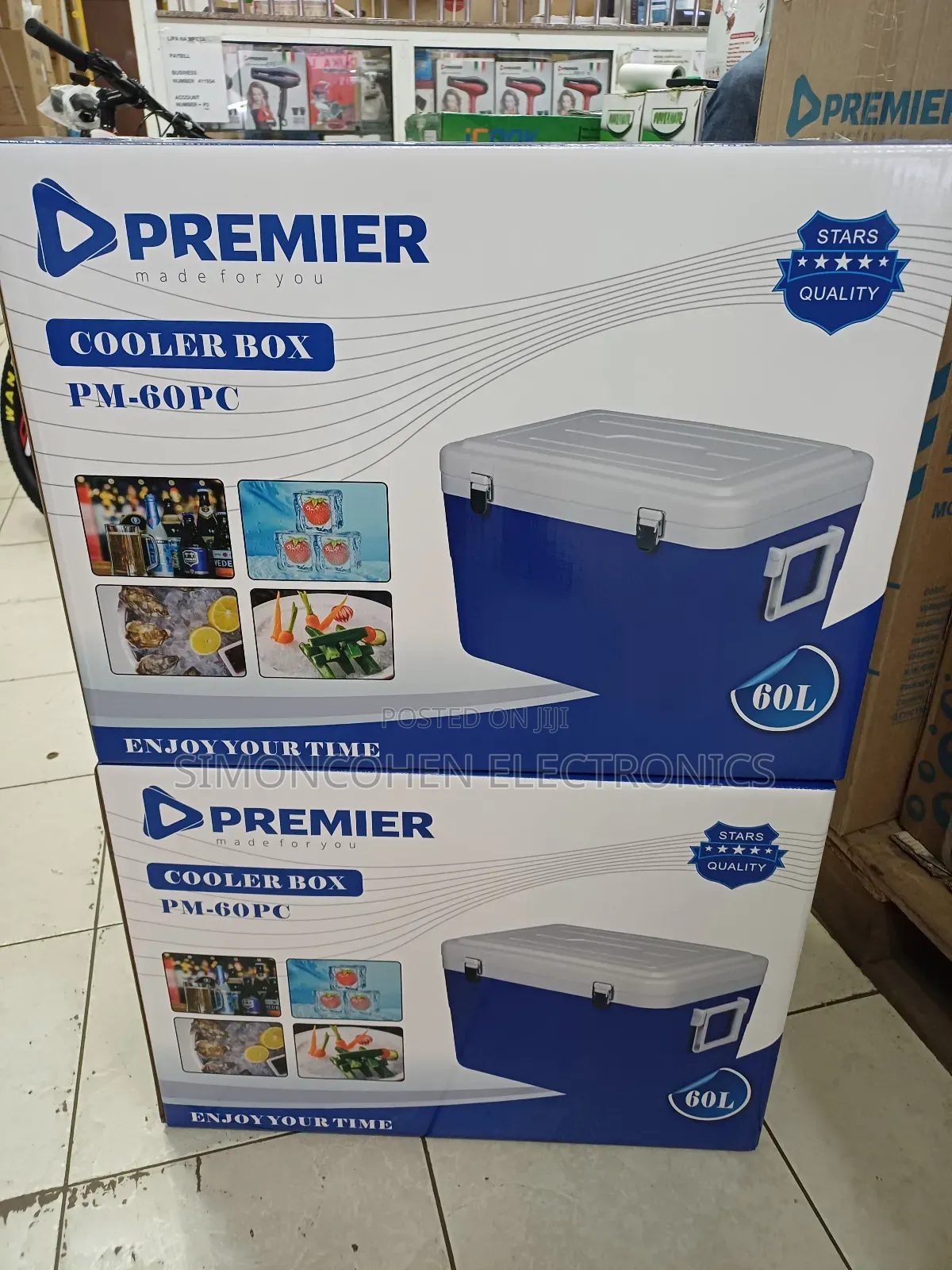 100l Premier Cooler Box