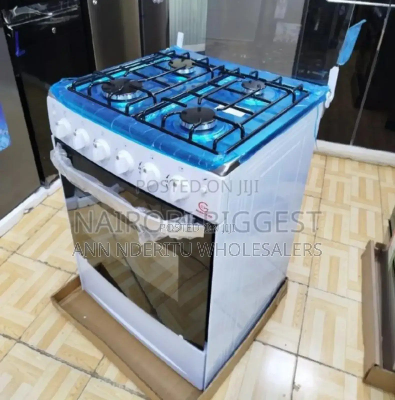 Colour White - Eurochef 60*65 Standing Cooker