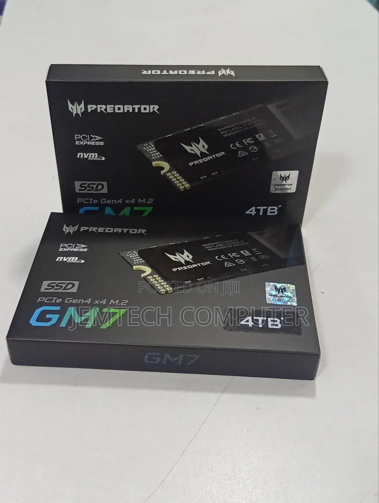 Acer Predator Gm7 Internal SSD M.2 Pcie Gen 4*4 Nvme 2280 - 4tb