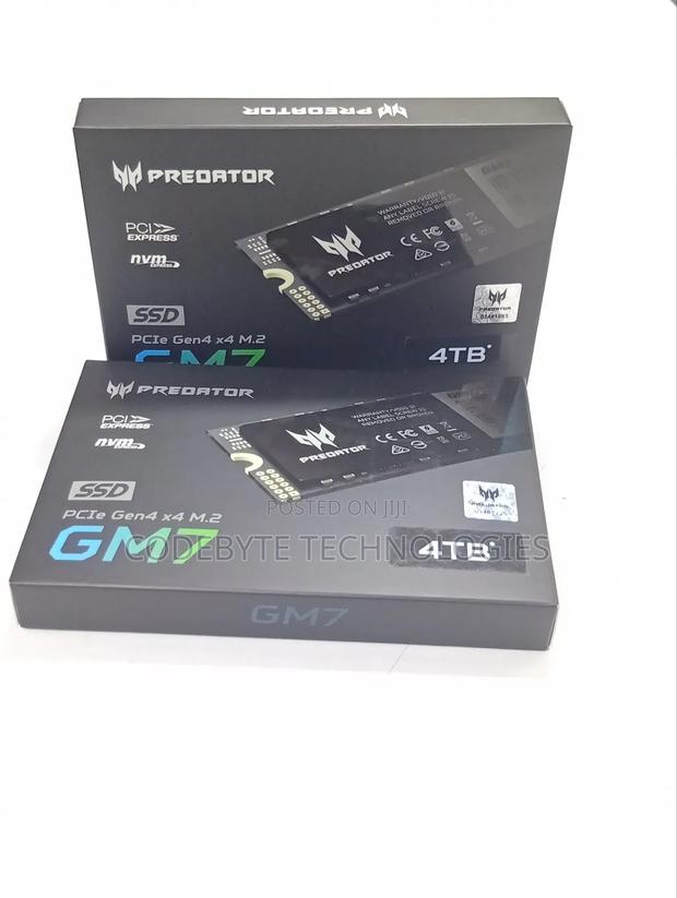Acer Predator Gm7 Internal SSD M.2 Pcie Gen 4*4 Nvme 2280 - 4tb - thumbnail 2
