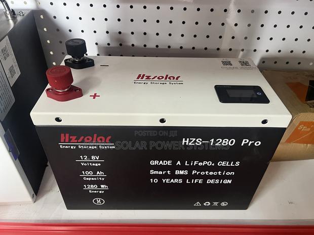 Hzsolar 12.8v 100ah Lithium Battery - main view