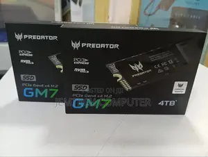 Predator Gm7 Acer M.2 4tb Ssd: 2280 Pcie Gen 4 X4 Nvme 2.0 7400 Mb/S
