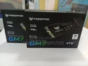 Predator Gm7 Acer M.2 4tb Ssd: 2280 Pcie Gen 4 X4 Nvme 2.0 7400 Mb/S