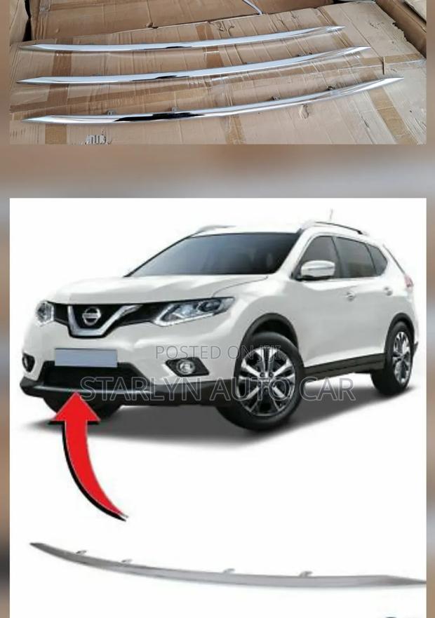 Front Bumper Lower Chrome Garnish for Nissan X-Trail T32 (2014-2017)