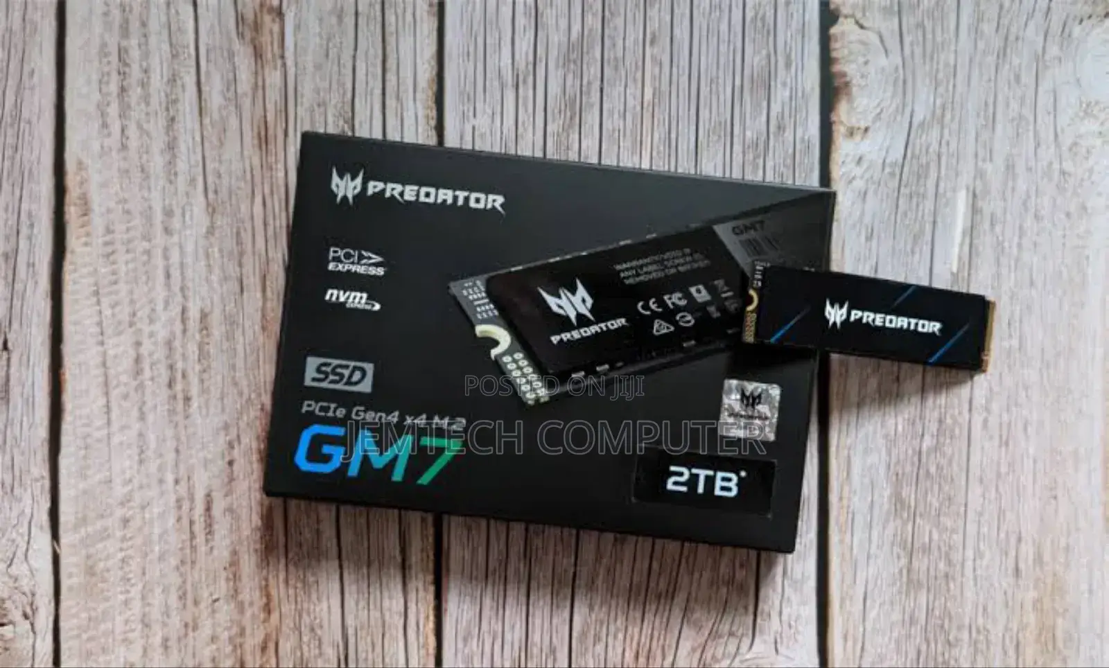 Acer Predator Gm7 Internal SSD M.2 Pcie Gen 4*4 Nvme 2280 - 2tb