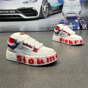 Trendy New Unisex Platform Sneakers Comfort Net Side Breathable Men