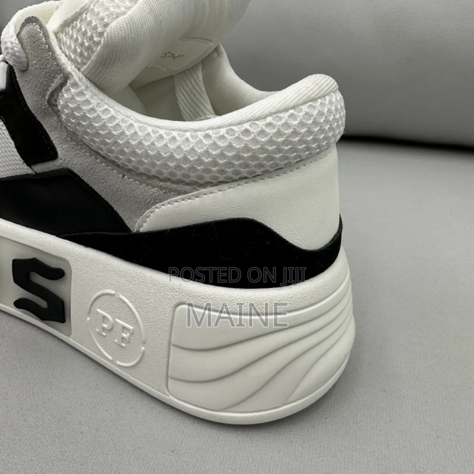 Trendy New Unisex Platform Sneakers Comfort Net Side Breathable Men