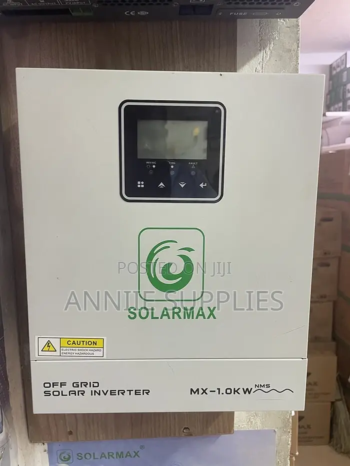 Solarmax 1 Kva - 12v Hybrid Solar Inverter
