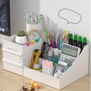 Cosmetic Storage Box With Drawers - thumbnail 2