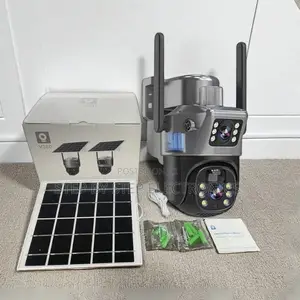 4g PTZ Outdoor Solar Camera Dual Lens Ai Detect Colored Night View