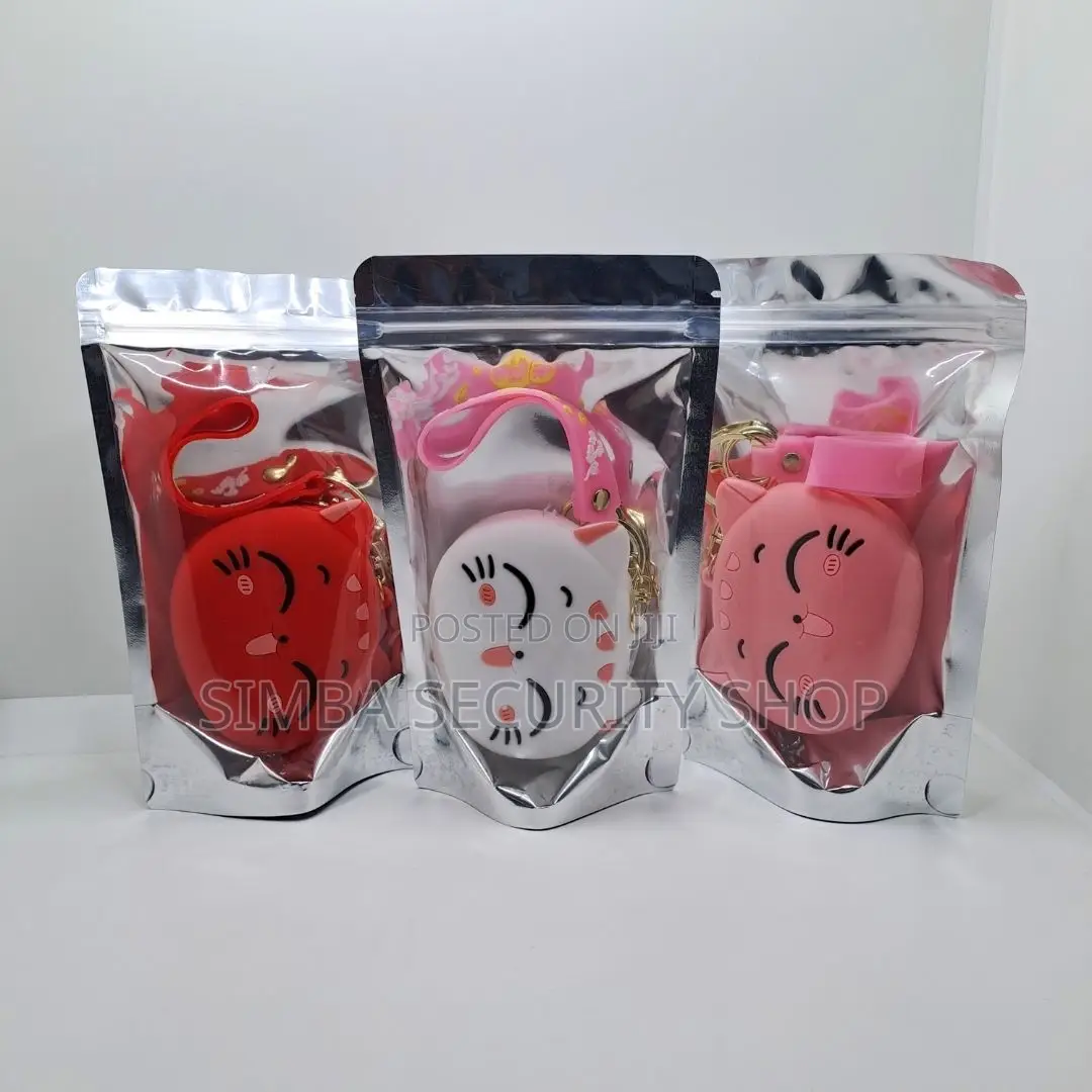 Kawaii Cat Coin Purse Keychain Cute Wallet Women Labubu Keyholder