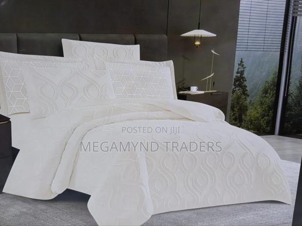 6pc Tufted Duvet Cover 6*6/Luxury Bedding Set - thumbnail 2