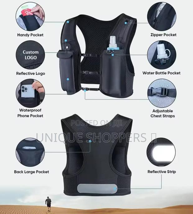 Running Vest With Water Bladder - thumbnail 5