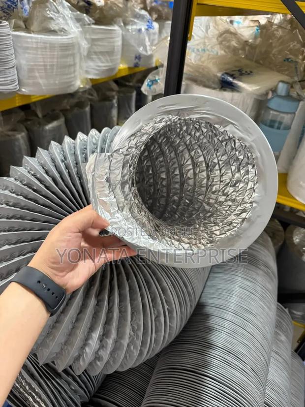 6" Aluminum Foil Duct 7.5mtrs Long