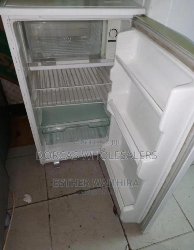 With Top Freezer. 90l Refrigerator. Hisense High Quality - main view