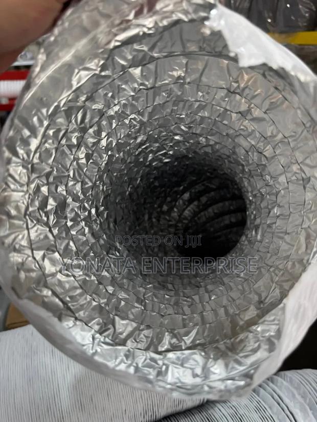 8" Flexible Aluminum Foil Duct 7.5mtrs Long Suppliers Kenya