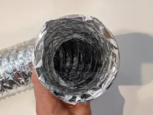 8" Flexible Aluminum Foil Duct 7.5mtrs Long Suppliers Kenya