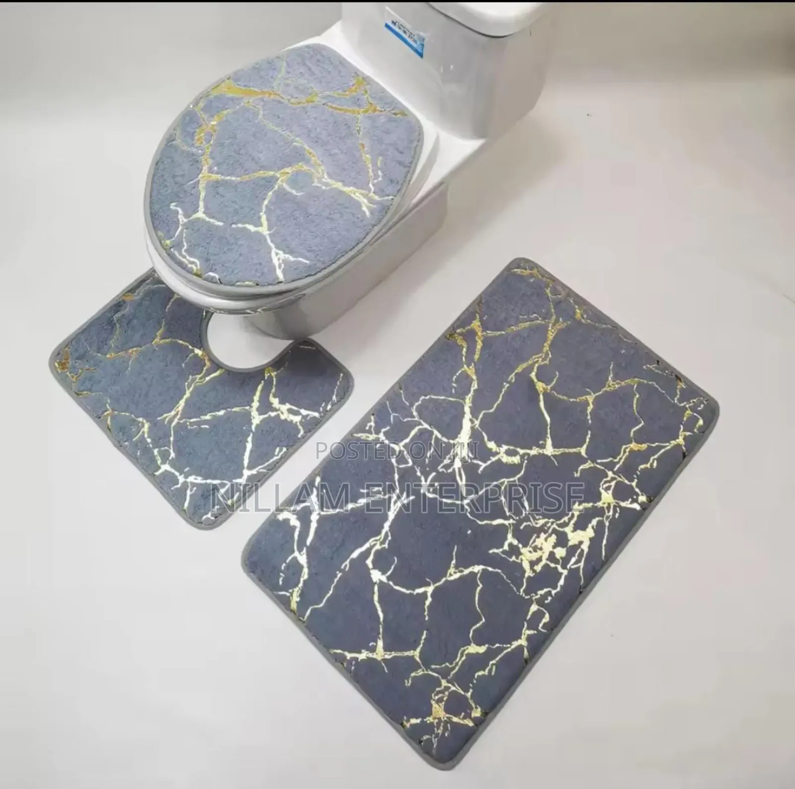 3 in 1 Toilet /Bathroom Mat