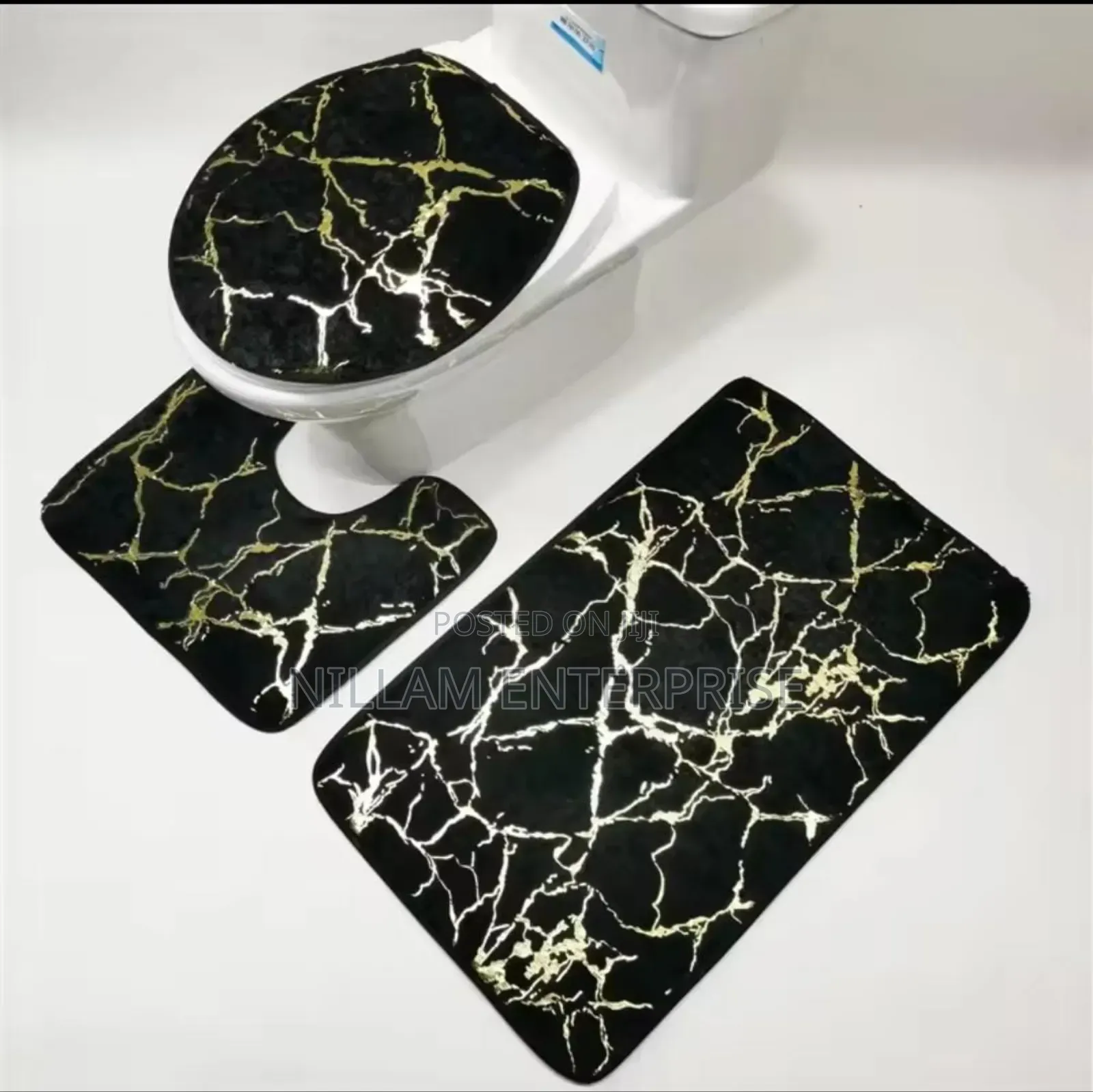3 in 1 Toilet /Bathroom Mat