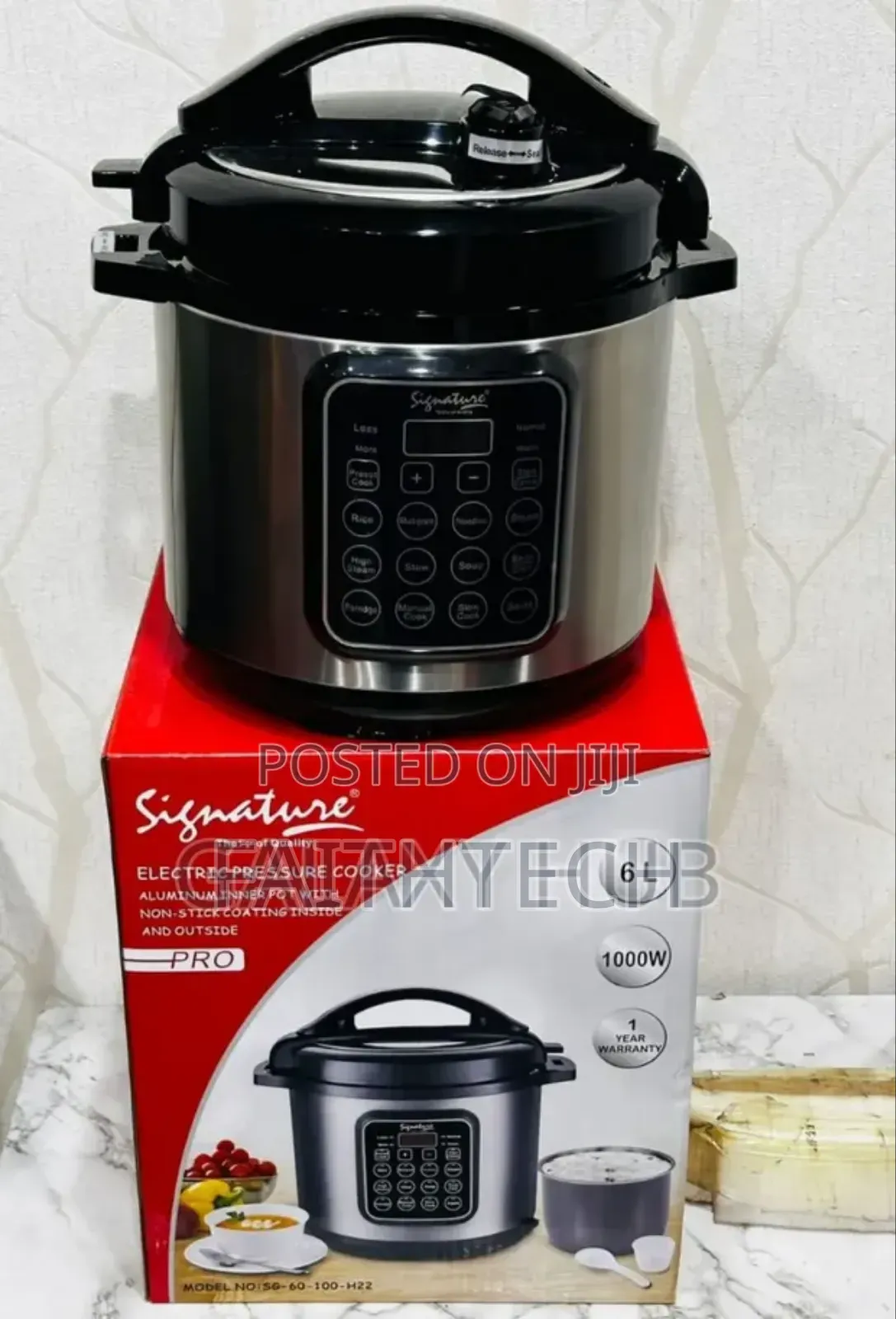 Signature 8litres Electric Pressure Cooker