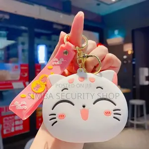 2-in-1 Coin Holder Purse Hidden Key Holder Ring Chain Women Gift Girls