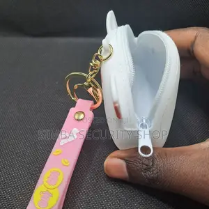 2-in-1 Coin Holder Purse Hidden Key Holder Ring Chain Women Gift Girls