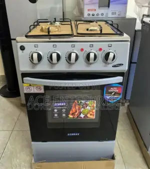 With 1 Year Warranty 4burner Gas Cooker Standing Cooker
