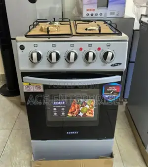 With 1 Year Warranty 4burner Gas Cooker Standing Cooker