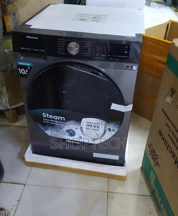 Hisense 10kgs Wash And Spin Front Load - main view