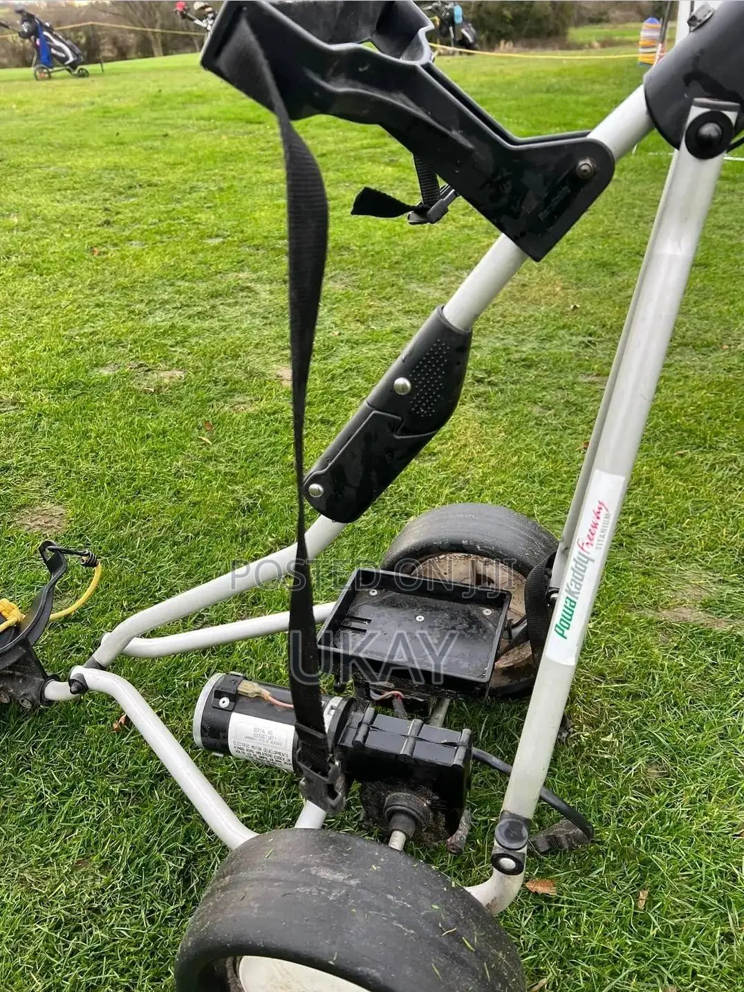 Electric Push Golf Cart.