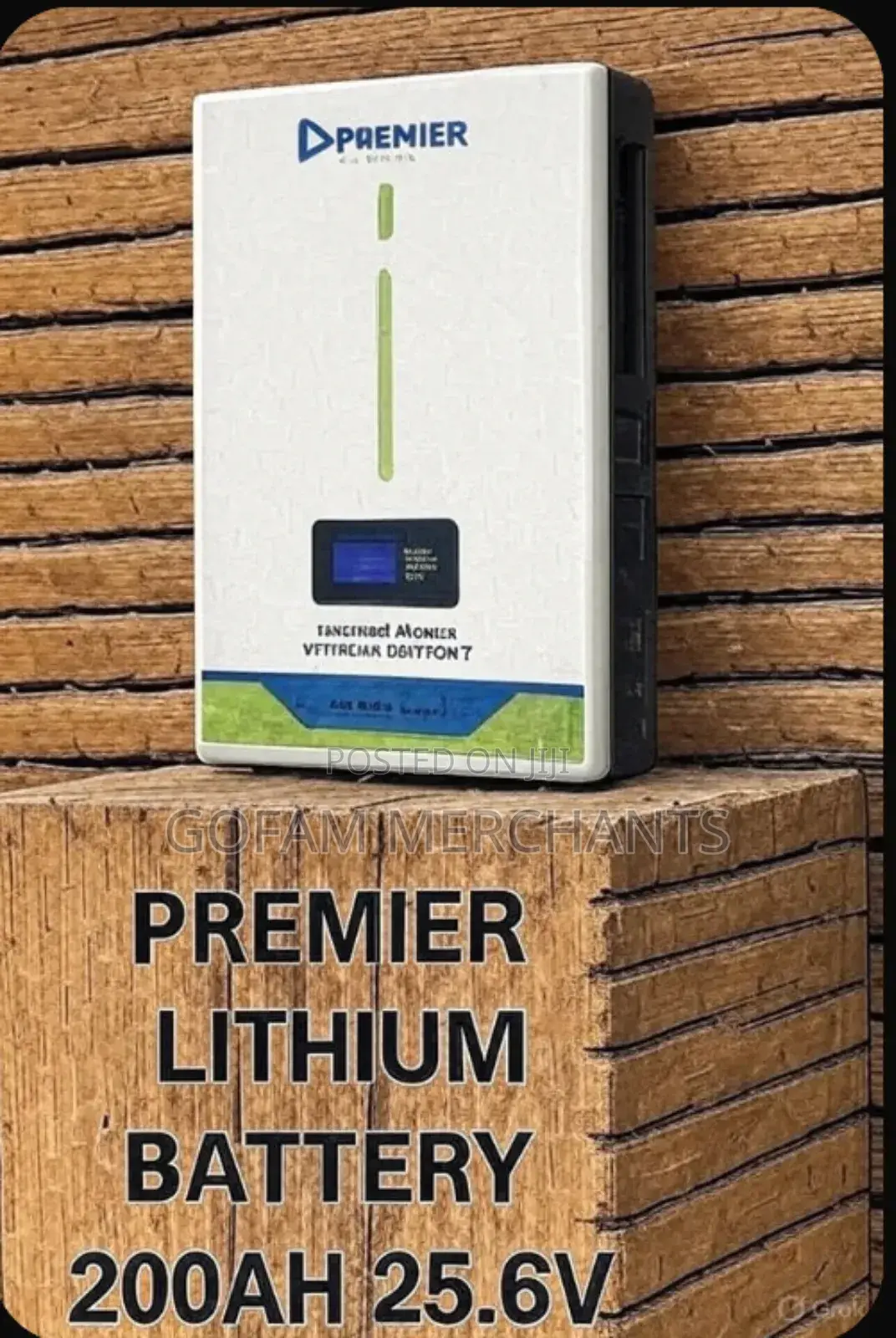 5kw 24v Premier Lithium Battery – 5.12kwh 25.6v 200ah