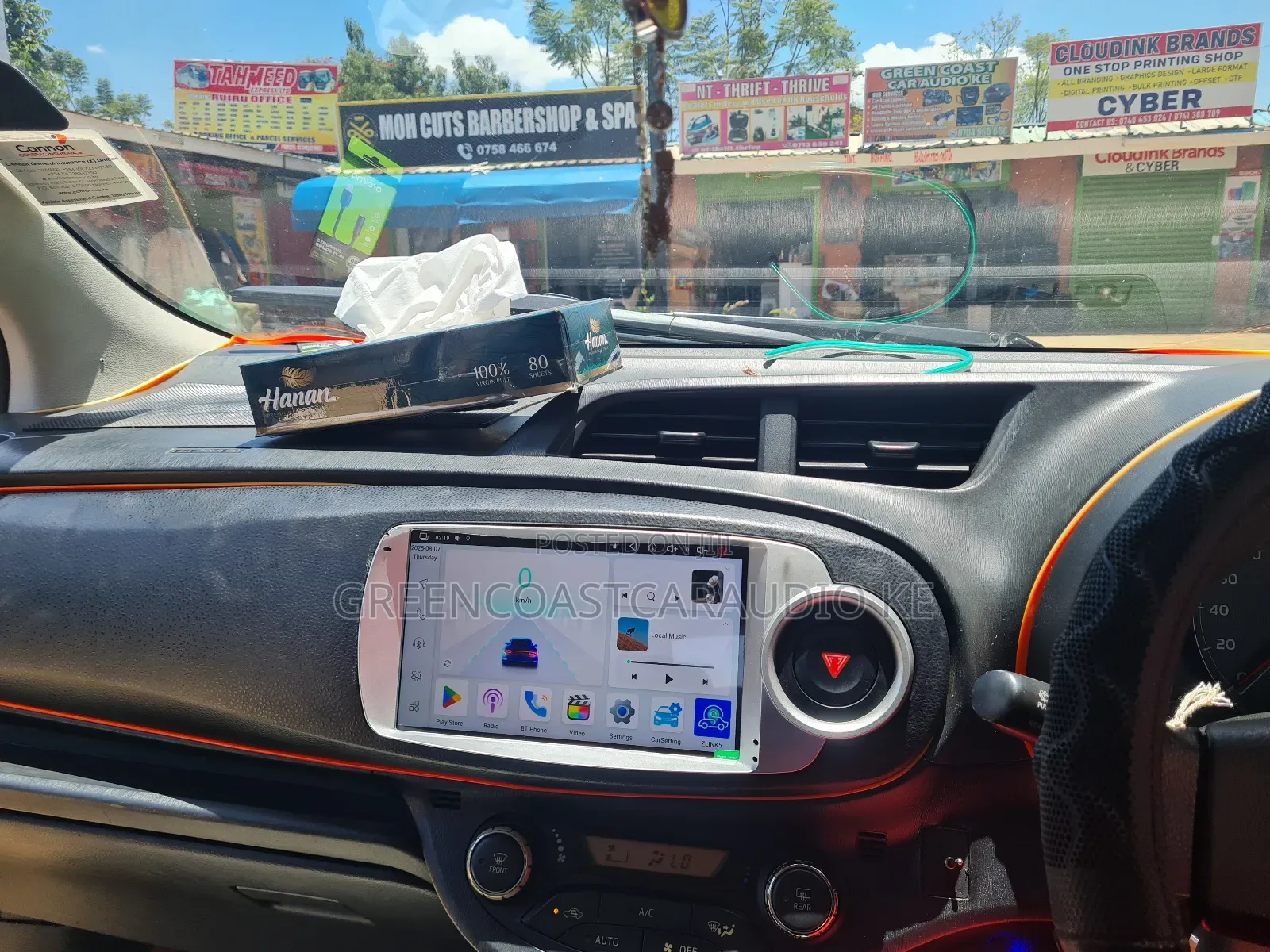 Toyota Vitz 2010-2018 Aftermarket Android Radio Solutions Available
