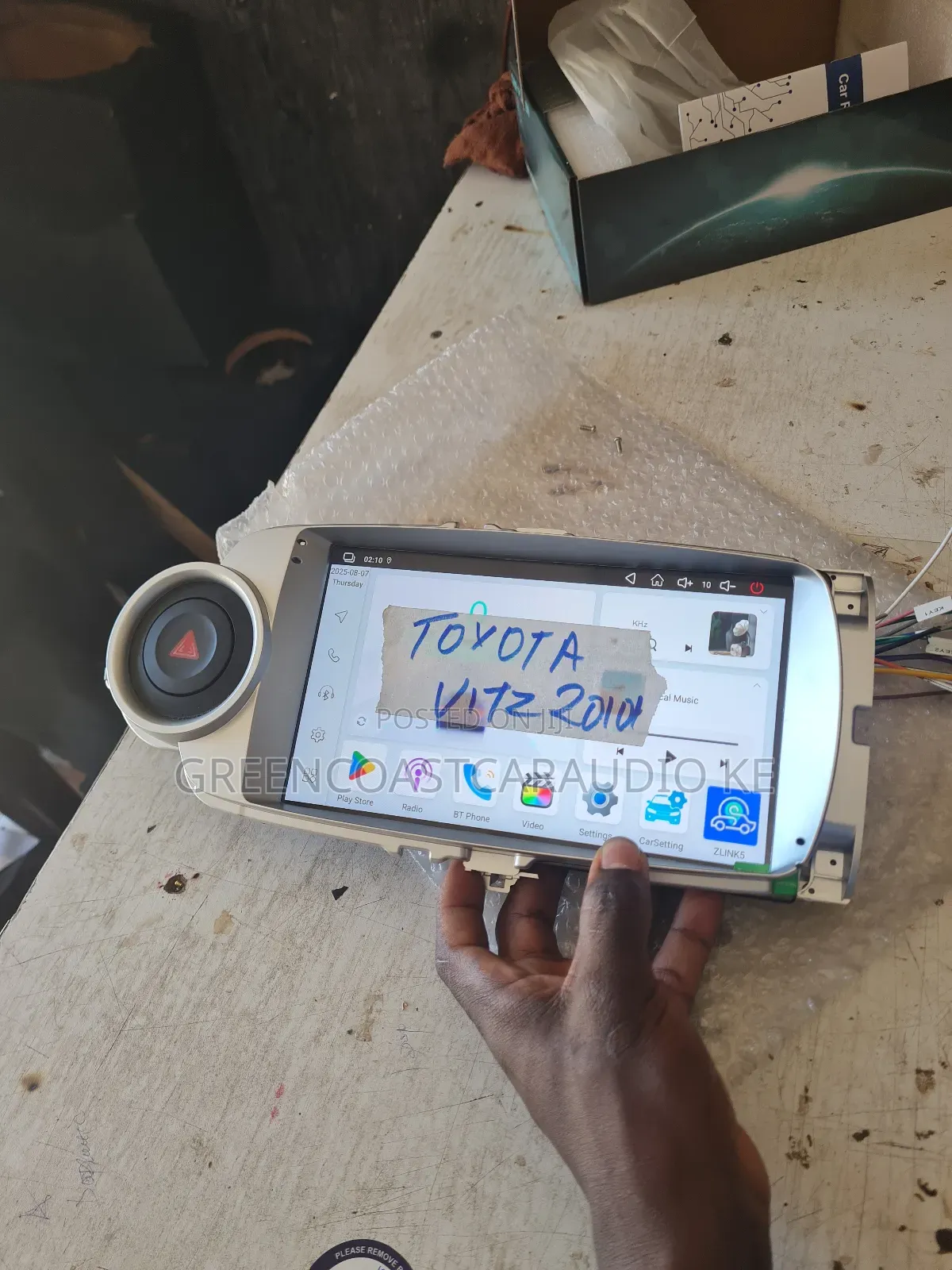 Toyota Vitz 2010-2018 Aftermarket Android Radio Solutions Available