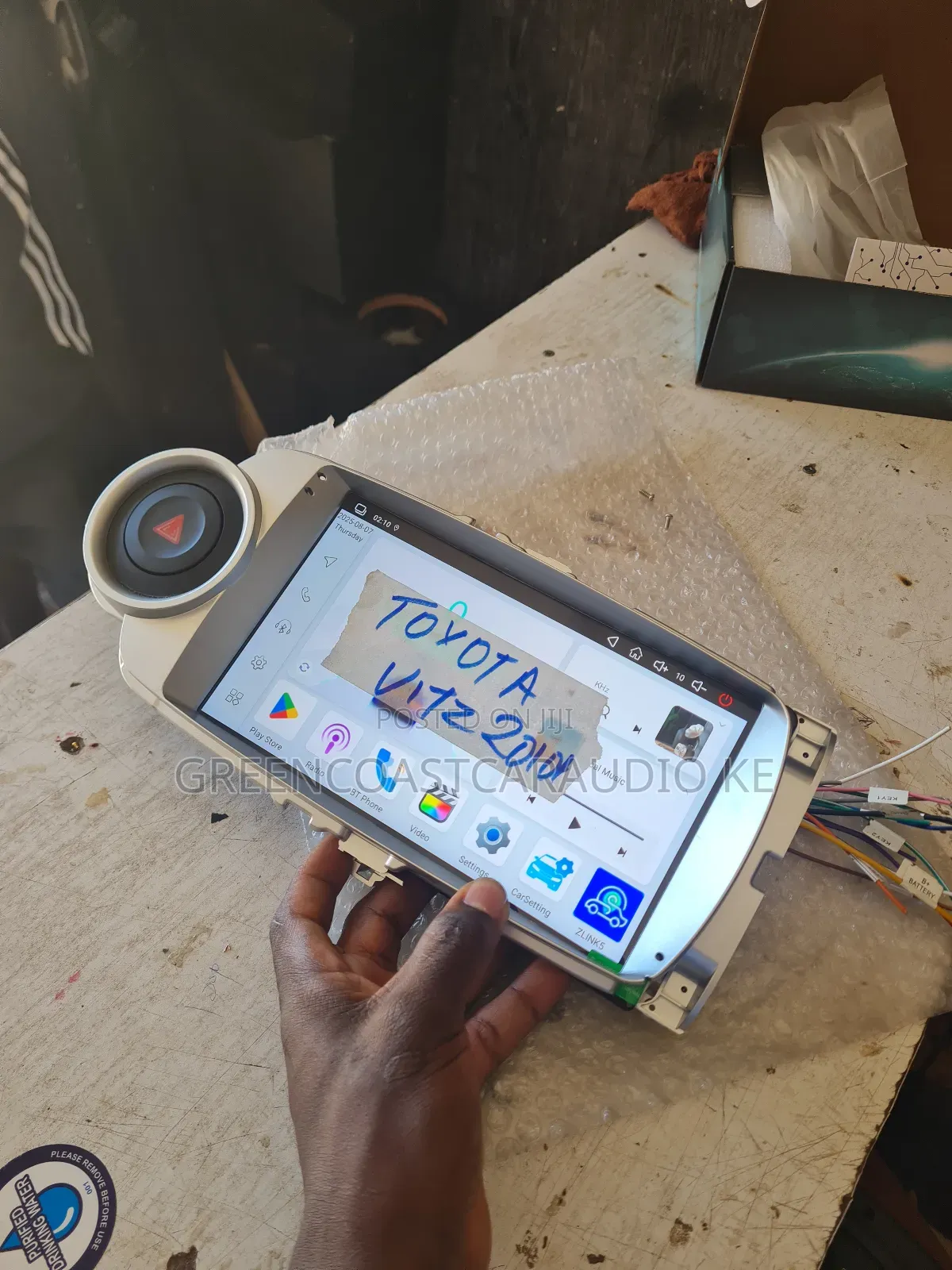 Toyota Vitz 2010-2018 Aftermarket Android Radio Solutions Available
