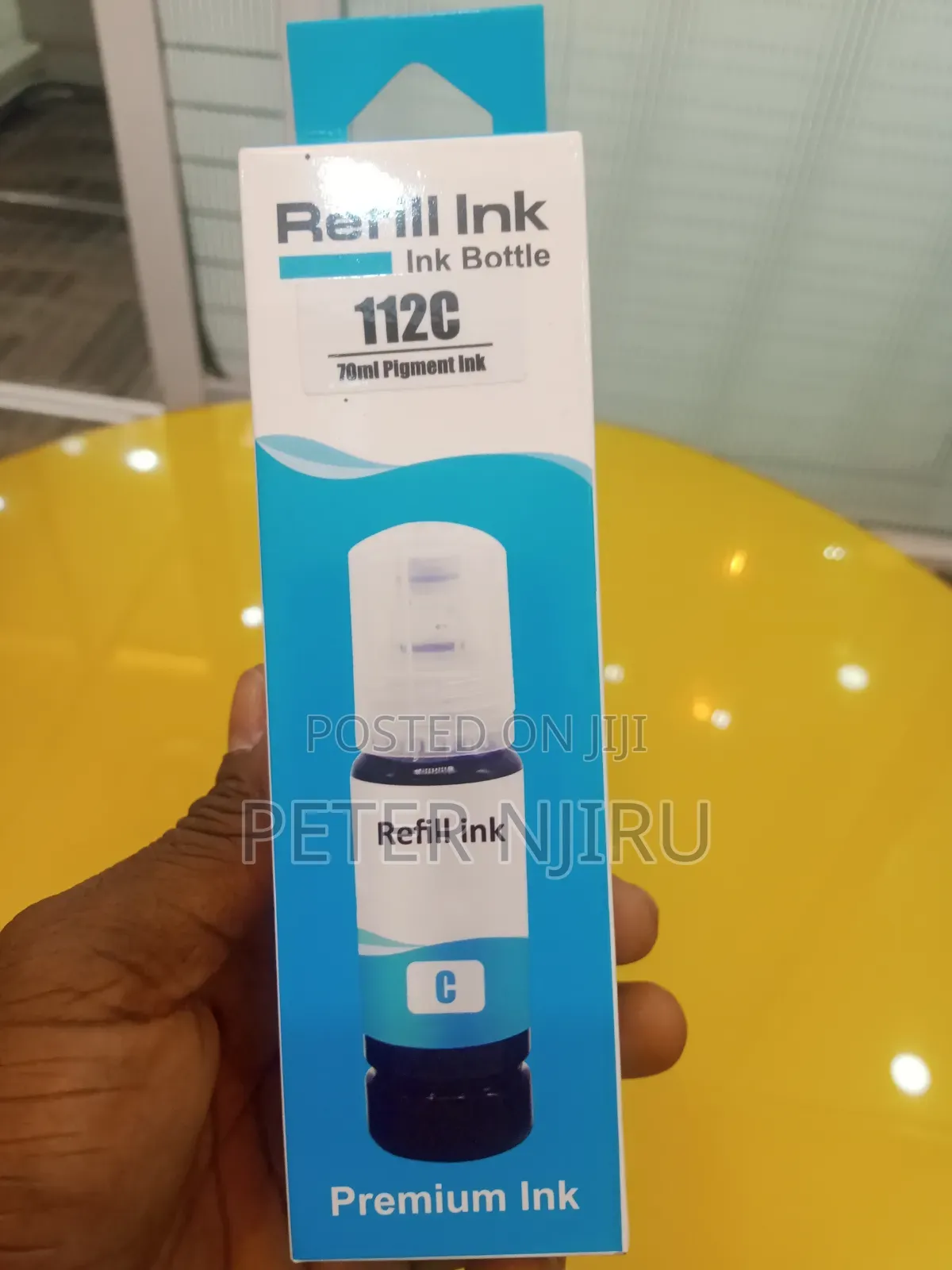 112 Pigment Ink Cyan Color