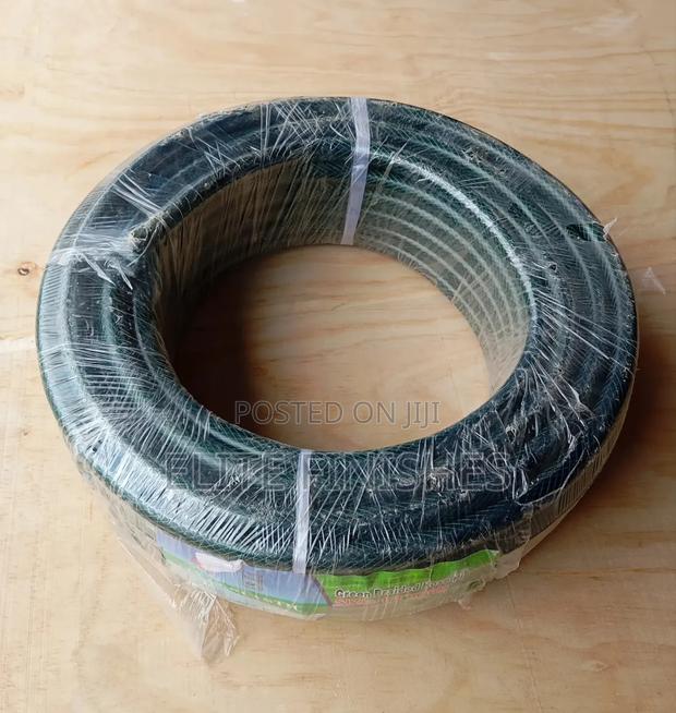 Green Braided Hose Pipe 1/2 ×30mtrs - thumbnail 3