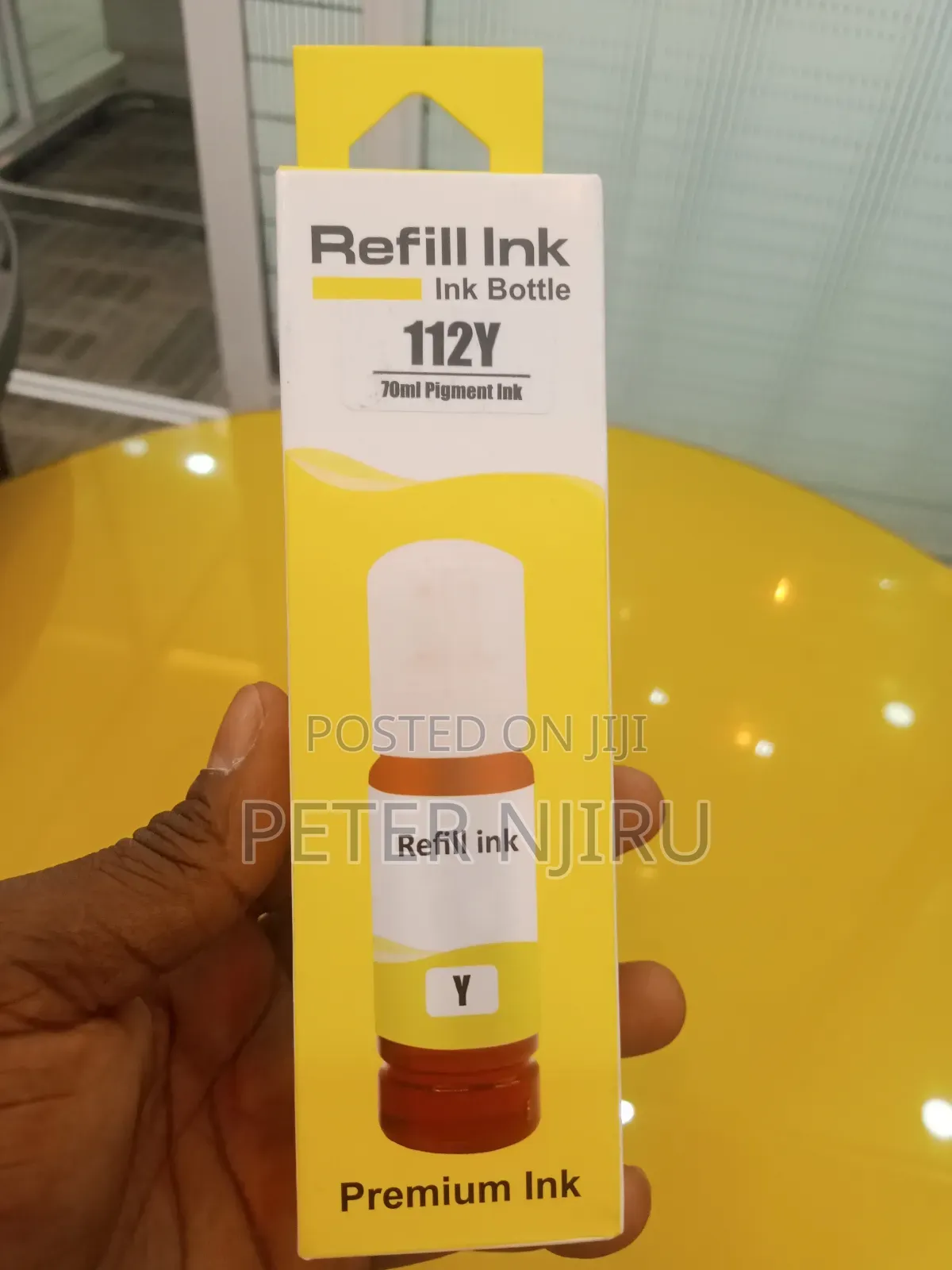 112 Ink Pigment Color Yellow
