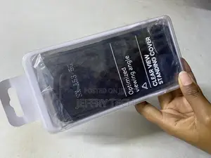 Croazhi Flip Case for Samsung Galaxy A53 Clear View Folio Pu Leather