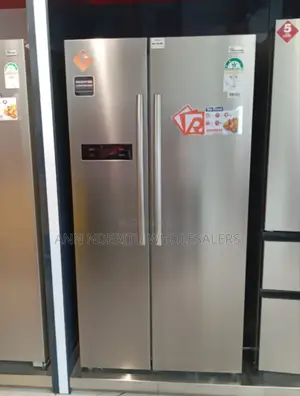 Colour Grey - Ramtons Fridge Side by Side Led 527litres