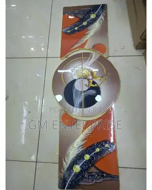 *3pcs Crystal Porcelain Decorative Painting *