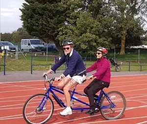 Konekt 2 Travelling Companion Tandem Bike.
