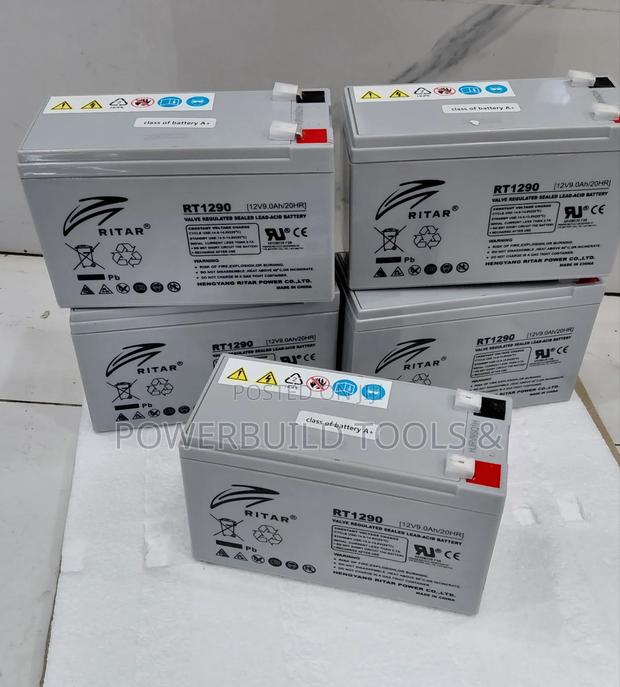 Ritar 9ah Battery 12v/9ah/20hr