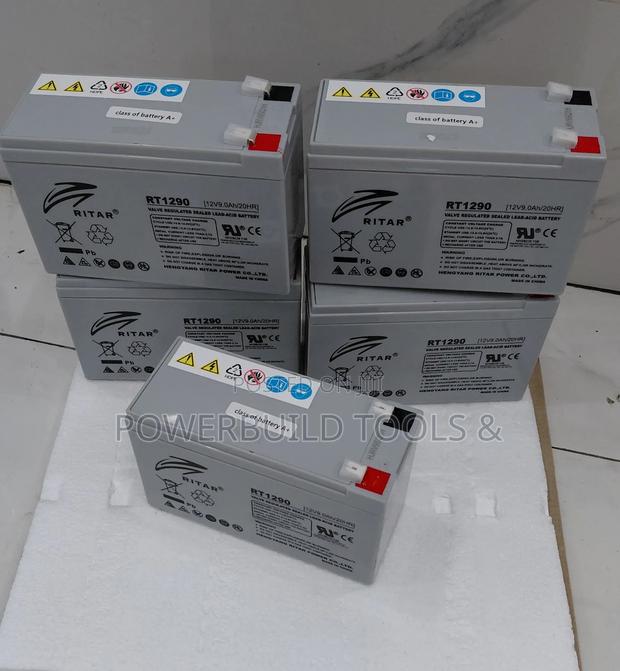 Ritar 9ah Battery 12v/9ah/20hr - thumbnail 4